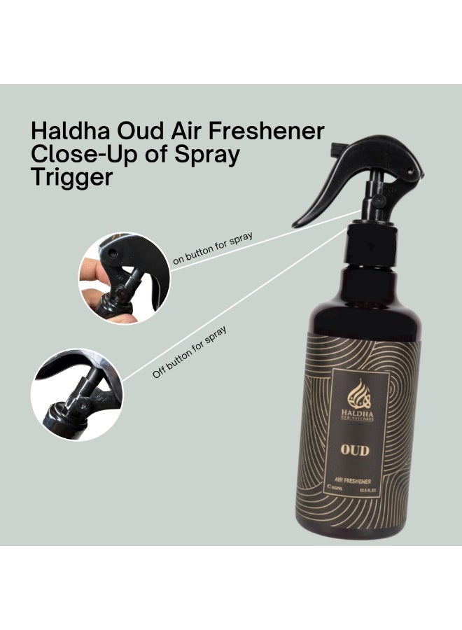 هالدها HALDHA Oud Air Freshener Spray 250 ml for Home & Office - Image 2